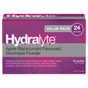 HYDRALYTE APPLE BLACKCURRANT SACHETS 24 PACK thumbnail 2