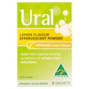 URAL EFFERVESCENT POWDER LEMON SACHETS 8 PACK thumbnail 2
