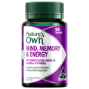 NATURES OWN MIND MEMORY & ENERGY 50 TABLETS thumbnail 1