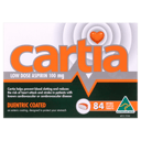 CARTIA ASPIRIN 100MG 84 TABLET thumbnail 2