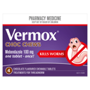 VERMOX CHOC CHEWS WORM TREATMENT 4 TABLETS thumbnail 2