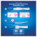 CLEARBLUE VISUAL RAPID PREGNANCY TEST 3 PACK thumbnail 4