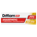 DIFFLAM PLUS ANAESTHETIC HONEY & LEMON SUGAR FREE 16 LOZENGES thumbnail 6