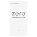 LIFESTYLES ZERO CONDOMS UBER THIN 10 PACK thumbnail 2