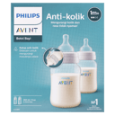 AVENT CLASSIC FEEDING BOTTLE ANTI COLIC 260ML 2 PACK thumbnail 2