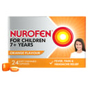 NUROFEN FOR CHILDREN 7+ ORANGE CHEWABLE 24 PACK thumbnail 1