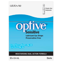 OPTIVE SENSITIVE LUBRICANT EYE DROPS 0.4ML 30 PACK thumbnail 2