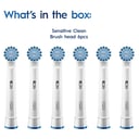 ORAL-B SENSITIVE CLEAN REPLACEMENT HEADS 6 PACK thumbnail 7