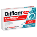 DIFFLAM PLUS ANAESTHETIC EUCALYPTUS MENTHOL THROAT 16 LOZENGES thumbnail 1