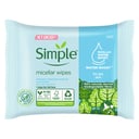 SIMPLE FACE WIPES WATER BOOST MICELLAR 20 PACK thumbnail 1