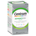 CENTRUM ADVANCE 50+ FOR ADULTS 100 TABLETS thumbnail 1