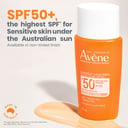 AVENE SUNSITIVE SUNSCREEN TINTED FLUID SPF 50+ 50ML thumbnail 4