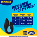 SCHOLL IN BALANCE HEEL & ANKLE ORTHOTIC INSOLES L thumbnail 10