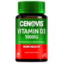 CENOVIS VITAMIN D3 1000IU 200 TABLETS thumbnail 1