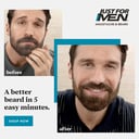 JUST FOR MEN MOUSTACHE & BEARD LIGHT BROWN thumbnail 7