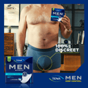 TENA MEN SHIELDS ACTIVE FIT 3D LEVEL 1 12 PACK thumbnail 6