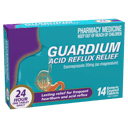GUARDIUM ACID REFLUX RELIEF 14 TABLETS thumbnail 1