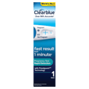 CLEARBLUE VISUAL RAPID PREGNACY TEST 1 PACK thumbnail 1