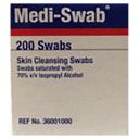 MEDI-SWAB PRE-INJECTION SWABS 200PK thumbnail 2