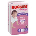 HUGGIES ULTRADRY NAPPY PANTS TODDLER GIRL 29 PACK thumbnail 8