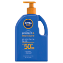 NIVEA PROTECT & MOISTURE SUNSCREEN LOTION SPF50+ 1 LITRE thumbnail 1