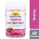 NATURES WAY ADULT VITA GUMMIES HAIR SKIN NAILS 60 thumbnail 3