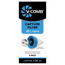 LICETEC V-COMB A1 SUPRA CAPTRUE FILTERS 6 PACK thumbnail 2