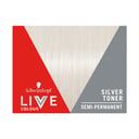 SCHWARZKOPF LIVE COLOUR SILVER TONER 75ML thumbnail 5