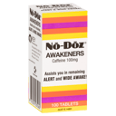 NO DOZ AWAKENERS 100 TABLETS thumbnail 1