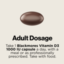 BLACKMORES VITAMIN D3 1000IU 300 CAPSULES thumbnail 3