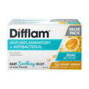 DIFFLAM DUAL ACTION HONEY LEMON 32 LOZENGES thumbnail 2