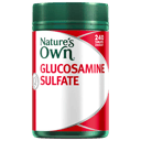 NATURES OWN GLUCOSAMINE SULFATE 240 TABLETS thumbnail 10