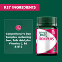 NATURES OWN IRON PLUS 50 TABLETS thumbnail 5