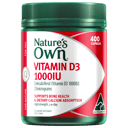 NATURES OWN VITAMIN D3 1000IU 400 CAPSULES thumbnail 1