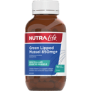 NUTRALIFE GREEN LIPPED MUSSEL 850MG 90 CAPSULES thumbnail 1