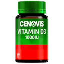 CENOVIS VITAMIN D3 1000IU 200 TABLETS thumbnail 11