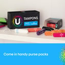 U BY KOTEX TAMPONS REGULAR 16 PACK thumbnail 10