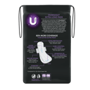 U BY KOTEX PADS EXTRA OVERNIGHT LONG WINGS 8 PACK thumbnail 4