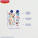 ELASTOPLAST KIDS SENSITIVE STRIPS ANIMALS 20 PACK thumbnail 3