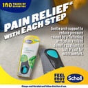 SCHOLL IN BALANCE BALL OF FOOT ARCH ORTHOTIC INSOLES L thumbnail 6