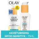 OLAY COMPLETE DEFENCE SENSITIVE UV MOISTURISER SPF30 75ML thumbnail 7