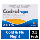 CODRAL NIGHTIME PE COLD&FLU 24 TABLETS thumbnail 5
