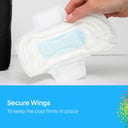 U BY KOTEX PADS EXTRA REGULAR WINGS 16 PACK thumbnail 7