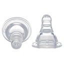 PIGEON TEAT FLEXIBLE PLUS SLIM NECK 6+ MONTHS 2 PACK thumbnail 3
