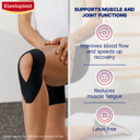 ELASTOPLAST SPORT KINESIO TAPE BLACK thumbnail 4