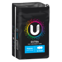 U BY KOTEX PADS EXTRA REGULAR WINGS 16 PACK thumbnail 1