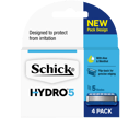 SCHICK HYDRO 5 REFILL BLADES 4 PACK thumbnail 1