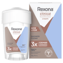 REXONA WOMEN CLINICAL ANTIPERSPIRANT CREAM SHOWER CLEAN 96HR 45ML thumbnail 1