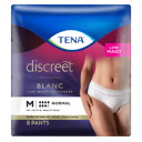 TENA DISCREET UNDERWEAR HIGH WAISTED 7D BLACK MEDIUM 9 PACK thumbnail 2