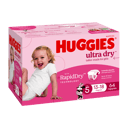 HUGGIES JUMBO ULTRADRY NAPPIES WALKER GIRL 64 PACK thumbnail 8